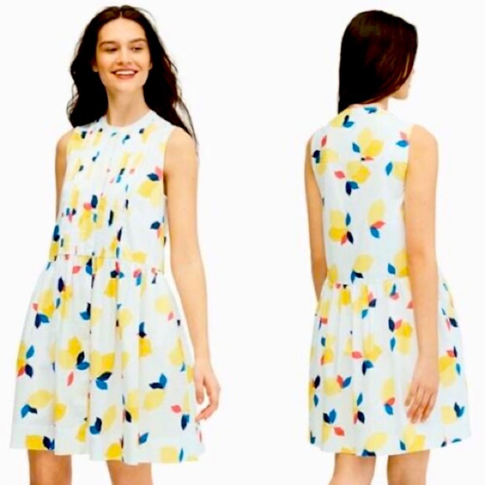 Kate Spade Lemon Zest Shirt Dress, XS